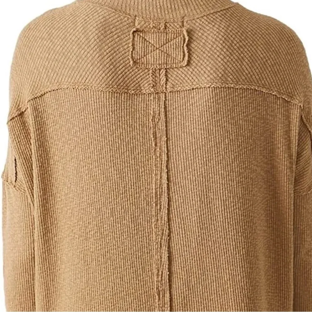 Free People We the Free Casey Rib Tunic‎ Sweater L